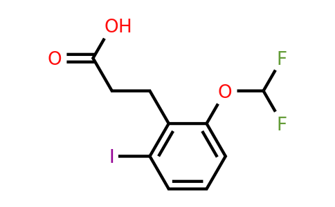 1261794-48-2 | 3-(2'-(Difluoromethoxy)-6'-iodophenyl)propionic acid