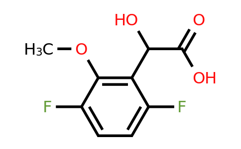 1261794-58-4 | 3,6-Difluoro-2-methoxymandelic acid