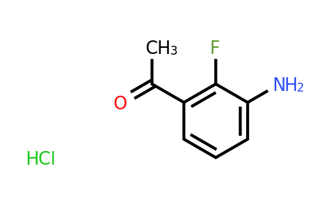 1261794-63-1 | 3'-Amino-2'-fluoroacetophenone hydrochloride
