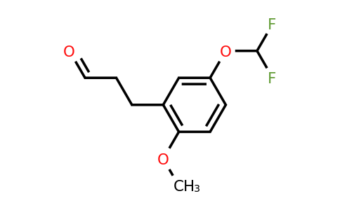 1261794-64-2 | 3-(5'-(Difluoromethoxy)-2'-methoxyphenyl)propionaldehyde