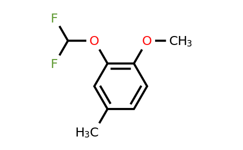 1261794-74-4 | 3-(Difluoromethoxy)-4-methoxytoluene