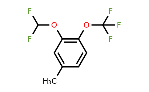 1261794-88-0 | 3-(Difluoromethoxy)-4-(trifluoromethoxy)toluene