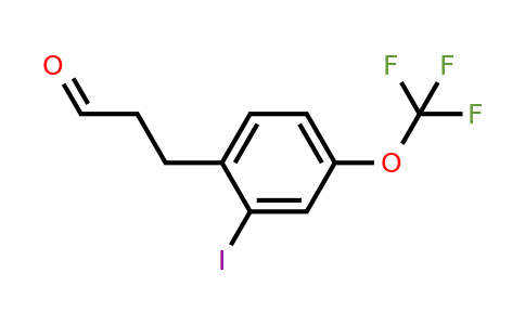 1261795-00-9 | 3-(2'-Iodo-4'-(trifluoromethoxy)phenyl)propionaldehyde