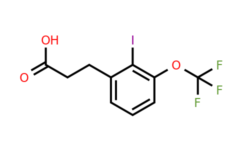 1261795-04-3 | 3-(2'-Iodo-3'-(trifluoromethoxy)phenyl)propionic acid