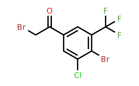 1261795-31-6 | 3'-Chloro-2,4'-dibromo-5'-(trifluoromethyl)acetophenone