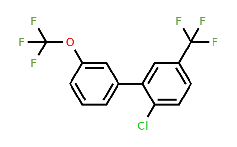 1261795-48-5 | 2-Chloro-3'-(trifluoromethoxy)-5-(trifluoromethyl)biphenyl