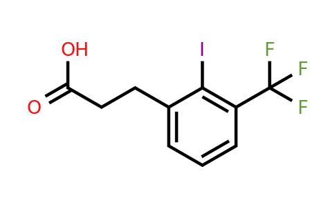 1261795-72-5 | 3-(2'-Iodo-3'-(trifluoromethyl)phenyl)propionic acid