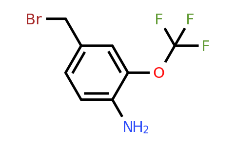 1261795-74-7 | 4-Amino-3-(trifluoromethoxy)benzyl bromide