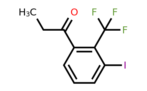 1261795-80-5 | 3'-Iodo-2'-(trifluoromethyl)propiophenone