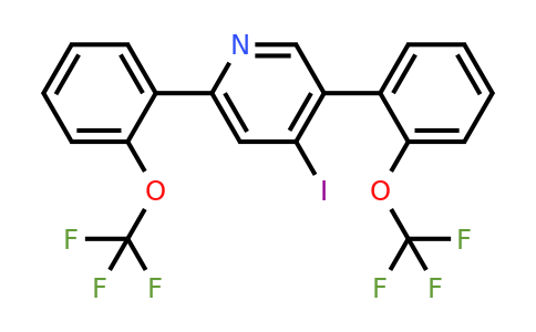 1261796-15-9 | 2,5-Bis(2-(trifluoromethoxy)phenyl)-4-iodopyridine