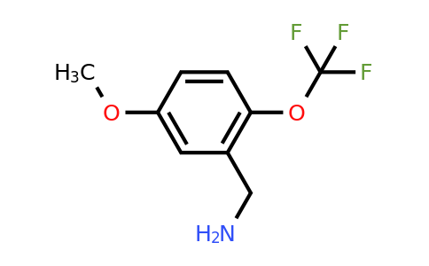 1261796-16-0 | 5-Methoxy-2-(trifluoromethoxy)benzylamine