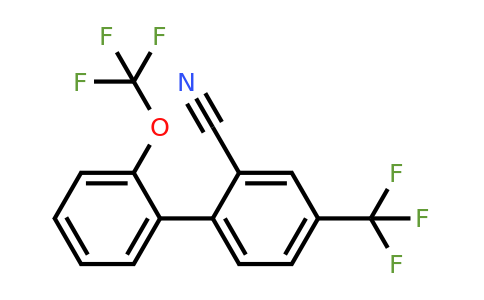 1261796-20-6 | 2-Cyano-2'-(trifluoromethoxy)-4-(trifluoromethyl)biphenyl