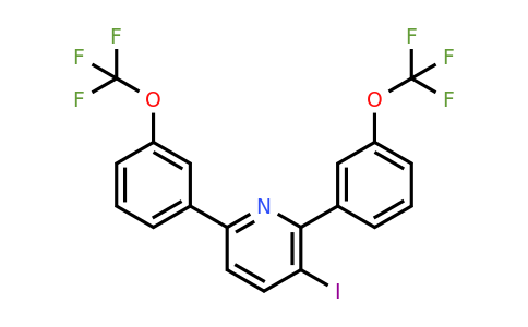 1261796-21-7 | 2,6-Bis(3-(trifluoromethoxy)phenyl)-3-iodopyridine