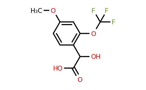 1261796-23-9 | 4-Methoxy-2-(trifluoromethoxy)mandelic acid
