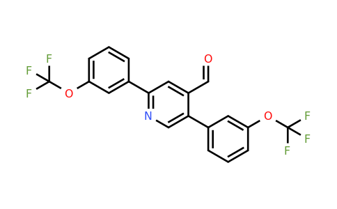 1261796-32-0 | 2,5-Bis(3-(trifluoromethoxy)phenyl)isonicotinaldehyde