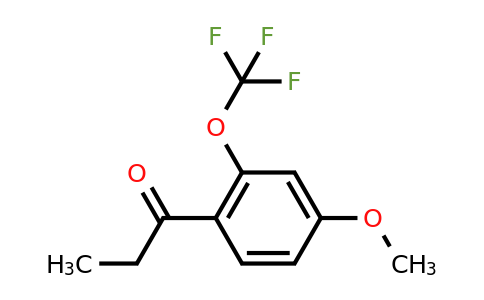1261796-36-4 | 4'-Methoxy-2'-(trifluoromethoxy)propiophenone
