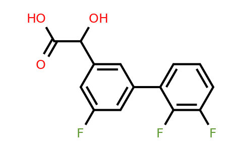 1261796-54-6 | Hydroxy-(5,2',3'-trifluorobiphenyl-3-yl)-acetic acid