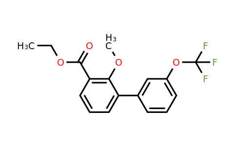 1261796-60-4 | Ethyl 2-methoxy-3'-(trifluoromethoxy)biphenyl-3-carboxylate