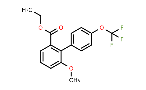 1261796-68-2 | Ethyl 6-methoxy-4'-(trifluoromethoxy)biphenyl-2-carboxylate