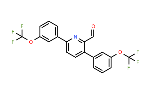 1261796-85-3 | 3,6-Bis(3-(trifluoromethoxy)phenyl)picolinaldehyde