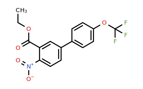 1261796-86-4 | Ethyl 4-nitro-4'-(trifluoromethoxy)biphenyl-3-carboxylate
