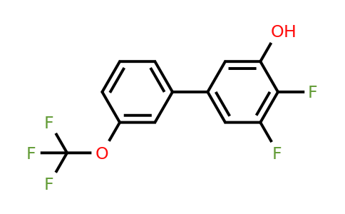 1261796-89-7 | 4,5-Difluoro-3-hydroxy-3'-(trifluoromethoxy)biphenyl