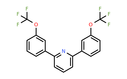 1261796-90-0 | 2,6-Bis(3-(trifluoromethoxy)phenyl)pyridine