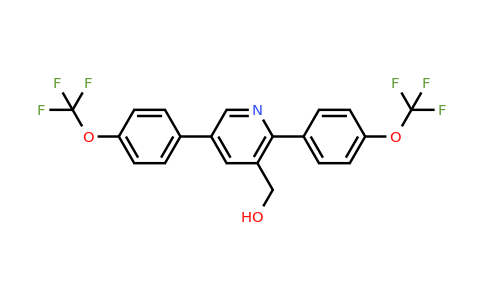 1261797-14-1 | 2,5-Bis(4-(trifluoromethoxy)phenyl)pyridine-3-methanol