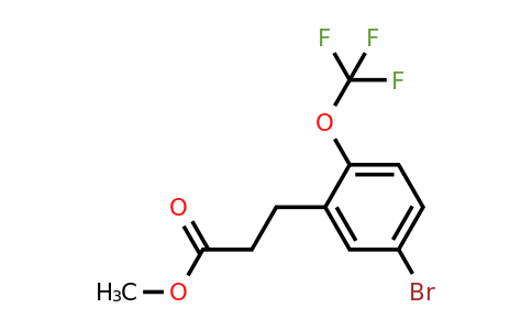 1261797-27-6 | Methyl 3-(5'-bromo-2'-(trifluoromethoxy)phenyl)propionate