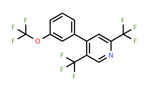 1261797-31-2 | 2,5-Bis(trifluoromethyl)-4-(3-(trifluoromethoxy)phenyl)pyridine