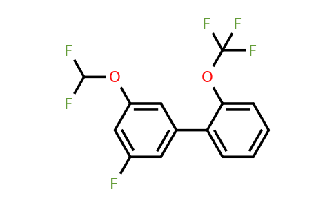 1261797-44-7 | 5-(Difluoromethoxy)-3-fluoro-2'-(trifluoromethoxy)biphenyl