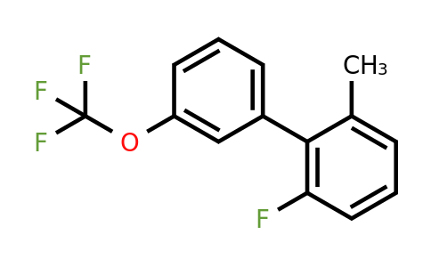 1261797-55-0 | 6-Fluoro-2-methyl-3'-(trifluoromethoxy)biphenyl