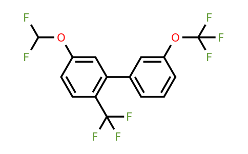 1261797-57-2 | 5-(Difluoromethoxy)-3'-(trifluoromethoxy)-2-(trifluoromethyl)biphenyl