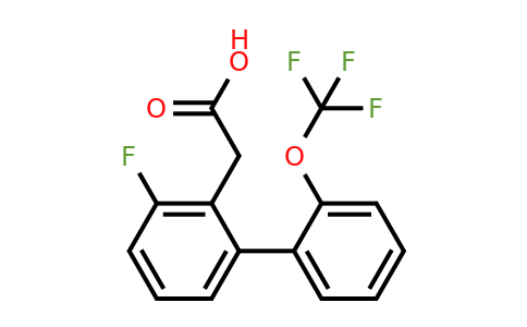 1261797-72-1 | 3-Fluoro-2'-(trifluoromethoxy)biphenyl-2-acetic acid