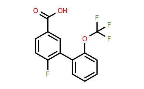1261798-09-7 | 6-Fluoro-2'-(trifluoromethoxy)biphenyl-3-carboxylic acid
