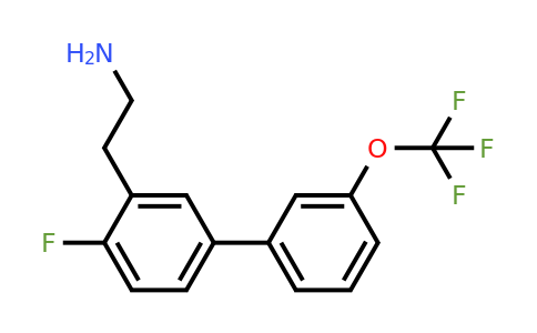 1261798-16-6 | 4-Fluoro-3'-(trifluoromethoxy)biphenyl-3-ethylamine