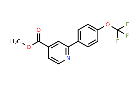 1261798-54-2 | Methyl 2-(4-(trifluoromethoxy)phenyl)isonicotinate