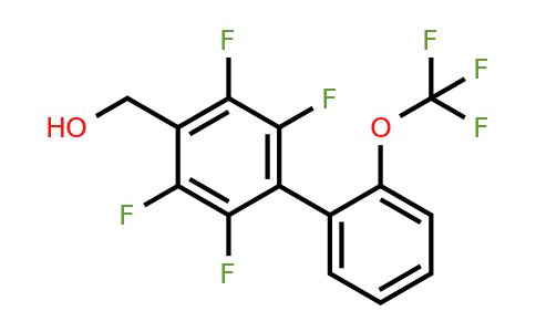 1261798-72-4 | 2,3,5,6-Tetrafluoro-2'-(trifluoromethoxy)biphenyl-4-methanol