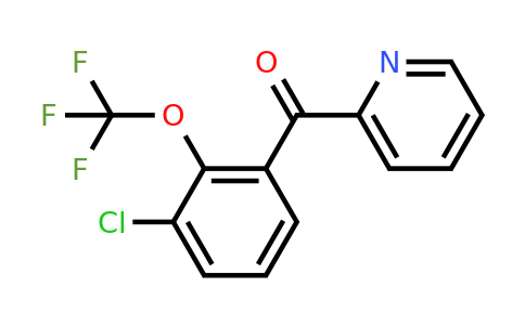 1261798-88-2 | 2-(3-Chloro-2-(trifluoromethoxy)benzoyl)pyridine