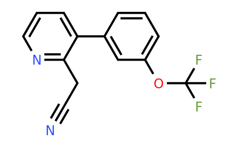 1261798-94-0 | 3-(3-(Trifluoromethoxy)phenyl)pyridine-2-acetonitrile