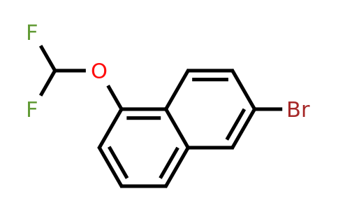 1261799-10-3 | 6-Bromo-1-(difluoromethoxy)naphthalene