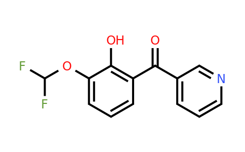 1261799-15-8 | 3-(3-(Difluoromethoxy)-2-hydroxybenzoyl)pyridine