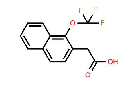 1261799-17-0 | 1-(Trifluoromethoxy)naphthalene-2-acetic acid