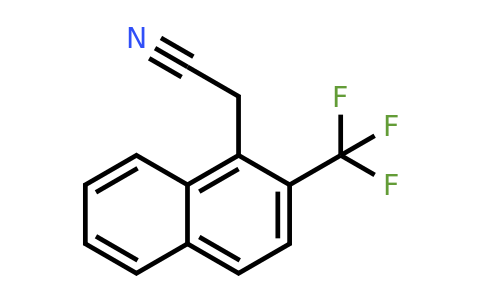 1261799-25-0 | 2-(Trifluoromethyl)naphthalene-1-acetonitrile