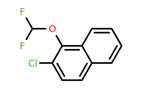 1261799-48-7 | 2-Chloro-1-(difluoromethoxy)naphthalene