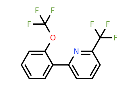 1261799-49-8 | 2-(2-(Trifluoromethoxy)phenyl)-6-(trifluoromethyl)pyridine
