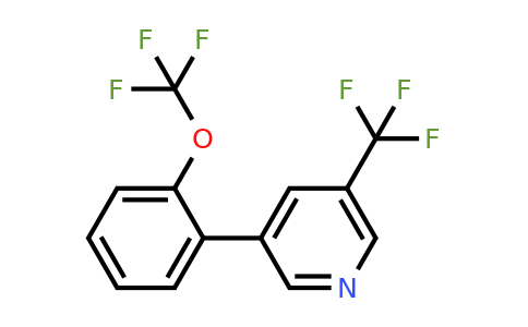 1261799-61-4 | 3-(2-(Trifluoromethoxy)phenyl)-5-(trifluoromethyl)pyridine