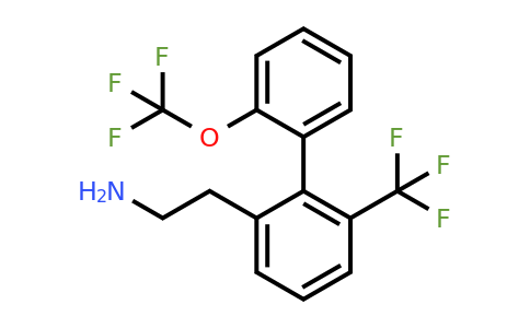 1261799-93-2 | 2'-(Trifluoromethoxy)-6-(trifluoromethyl)biphenyl-2-ethylamine