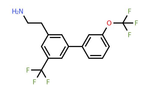 1261799-98-7 | 3'-(Trifluoromethoxy)-5-(trifluoromethyl)biphenyl-3-ethylamine