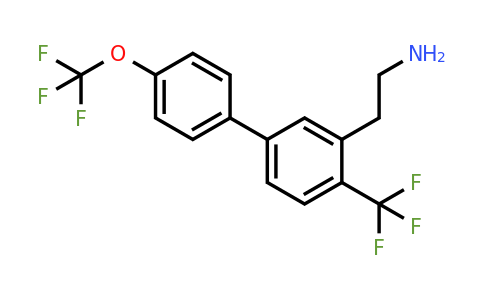 1261800-05-8 | 4'-(Trifluoromethoxy)-4-(trifluoromethyl)biphenyl-3-ethylamine